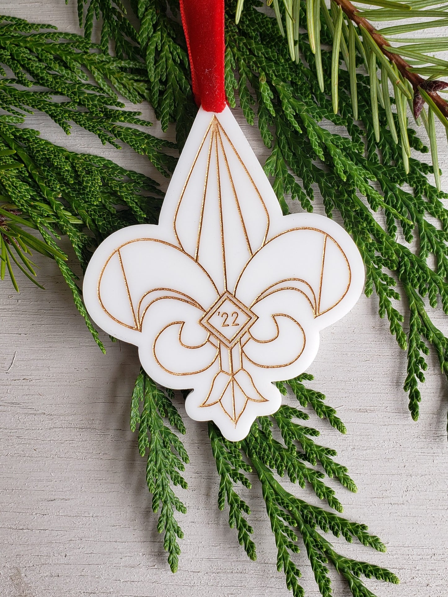 2022 Fleur De Lis Ornament