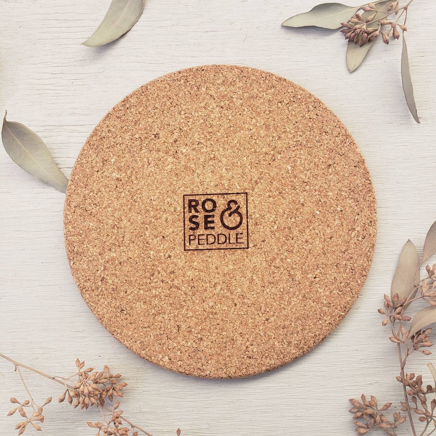 Fleur de Lis Cork Trivet || St. Louis Gift || Laser Engraved Trivet || Housewarming Gift