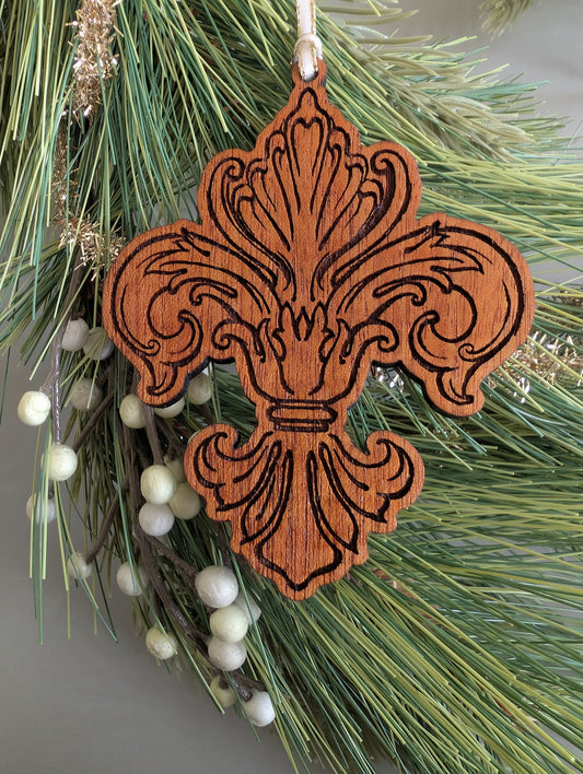 Fleur de Lis Ornament